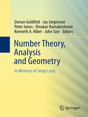 cover image of Number Theory, Analysis and Geometry